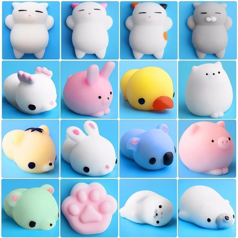 40 random pieces Mochi Squishy Fidget Toys - ®Mochi Fidget