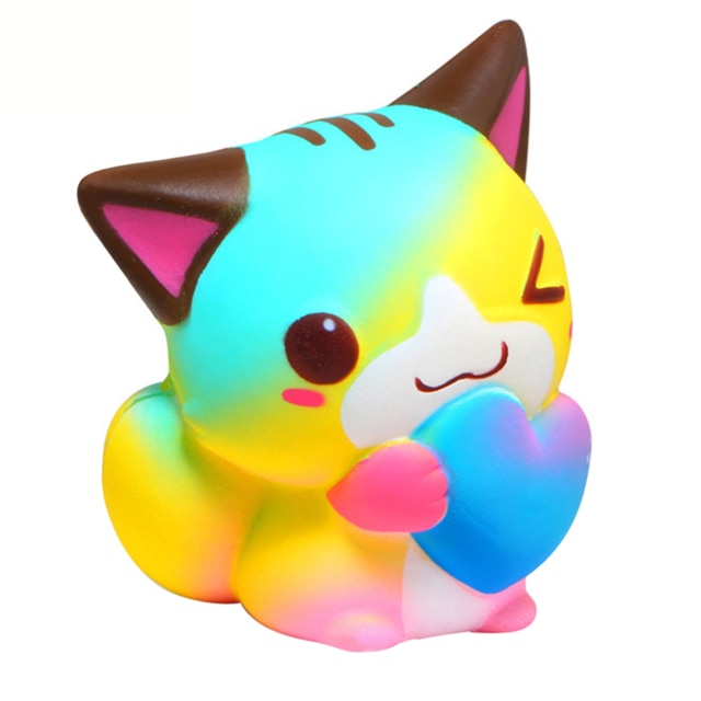 Cute Kitten Squishy Mochi Fidget Toy For Stress Relief - ®Mochi Fidget